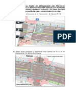 Observaciones Al Plano de Señalización Del Proyecto