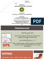 Referat Hypertropic Pyloric Stenosis Yoseph Mariano Aprio Ngga, S.ked