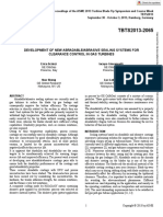 TBTS2013-2065: Development of New Abradable/Abrasive Sealing Systems For Clearance Control in Gas Turbines