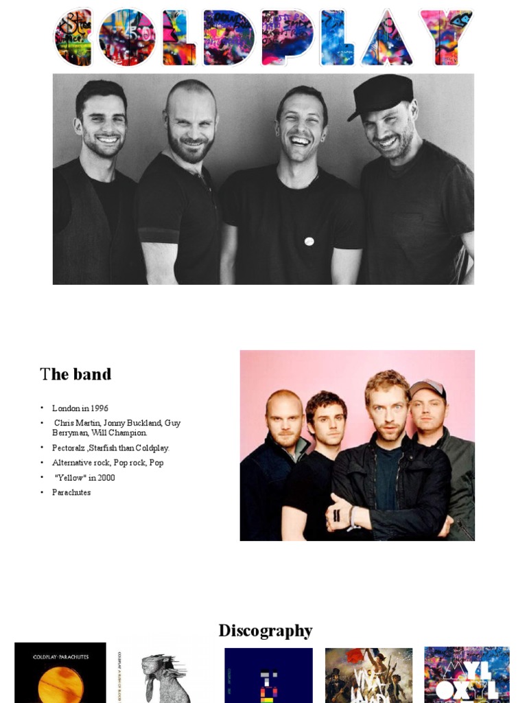 Coldplay: A Journey from 1996 Onward | PDF