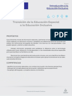 Curso. Introducción A La Educación Inclusiva. Sesión 2. Encuadre