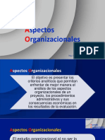 Aspectos Organizacionales.