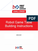 Robot Game Table Building Instructions