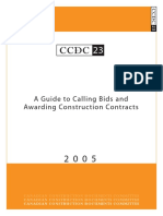 CCDC 23 Guide To Calling Bids and Awarding Contracts