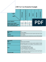 Elogic Learning Use Case Scenarios Template