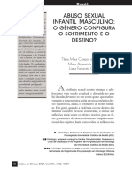 (Artigo) - Abuso Sexual Infantil Masculino - o Gênero Configura o Sofrimento e o Destino (22p)