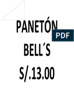 Panetón Bell
