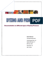 Different Types of Dyeing Process
