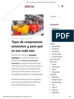 Tipos de Compresores Neumatica