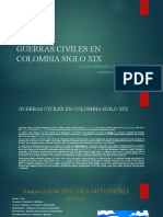 Guerras Civiles en Colombia Siglo Xix
