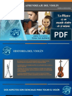 Introducción Al Aprendizaje Del Violin