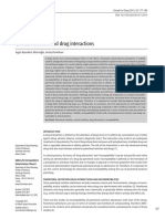 Clinical Nutrition and Drug Interaction
