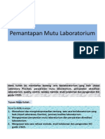 Pemantapan Mutu Laboratorium