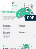 TAREA Sustancias Precipitantes Oxidante y Reductoras