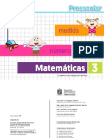 Cuaderno Pensamiento Matemático Preescolar