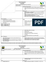 Malla curricular Lengua Castellana grado 1