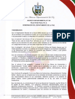 Decreto Departamental