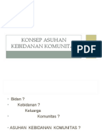 Konsep Kebidanan Komunitas 1