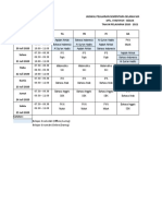 JADWAL DARURAT COVID-19