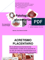 Acretismo Placentario