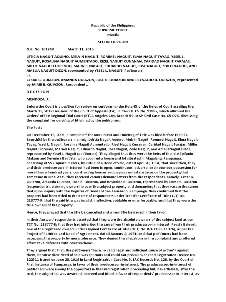 Case On Failure To State Cause of Action PDF Pleading Complaint