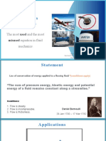 Bernoulli's Equation: Used Misused