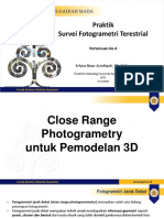 Praktik Survei Fotogrametri Terestrial: Pertemuan Ke-4