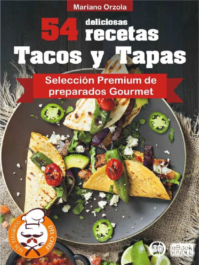 PDF 54 Deliciosas Recetas Tacos y Tapas | PDF | Taco | Cilantro