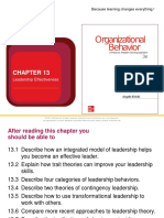 Leadership Effectiveness: Because Learning Changes Everything