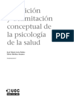 Psicología de la salud y calidad de vida_Módulo 2_Definición y delimitación conceptual de la psicología de la salud