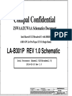 Compal La-b301p r1.0 Schematics