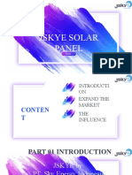 Jskye Solar Panel: Enter