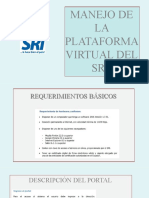 Manejo de La Plataforma Virtual Del Sri