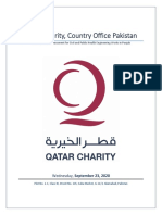 Pre-Qualification Document Contractors Punjab Qatar Charity