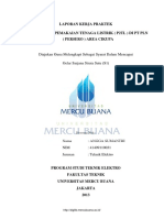 Laporan Kerja Praktek Penertiban Pemakaian Tenaga Listrik (P2TL) Di PT PLN (Persero) Area Cikupa