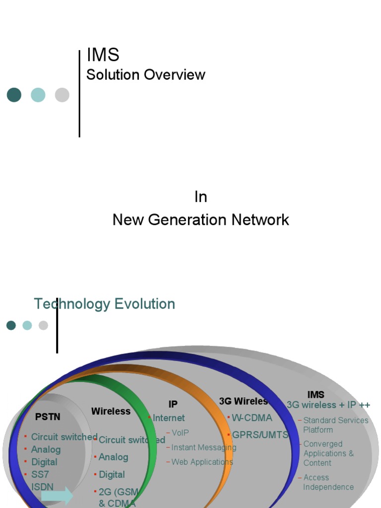 Solution Overview in New Generation Network PDF Ip Multimedia