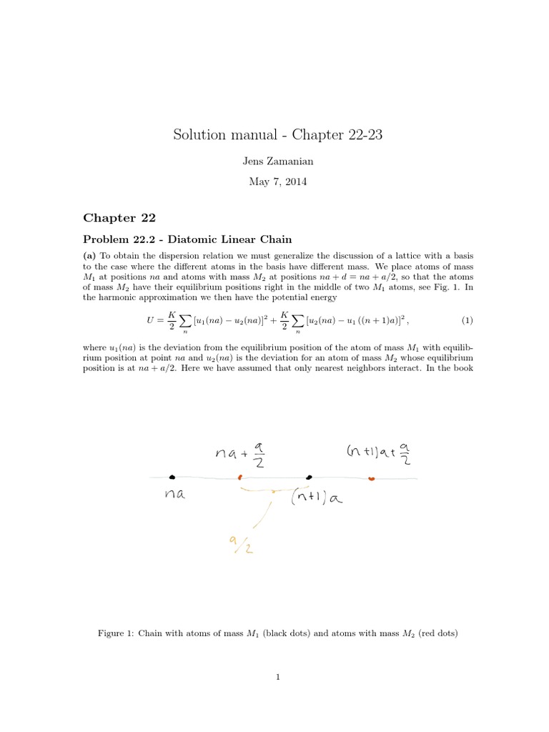 Solution Manual Chapter 22 23 Jens Zamanian May 7 2014 Pdf