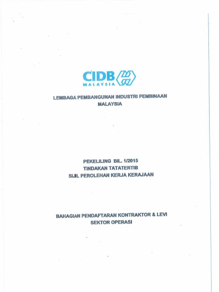 Tatatertib Cidb  PDF