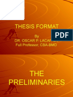 Undergrad Thesis Format