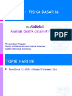 Kuliah-02 Analisis Grafik Dalam Kinematika - 2020