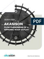 Akasison: Flow Phenomena of A Siphonic Roof Outlet