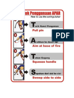 Rambu Penggunaan Apar