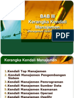 Bab 3 Kerangka Kendali Managemen