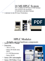 Series 200 MS HPLC System: - Optimized Micro HPLC Modules For PE Sciex LC/MS Systems