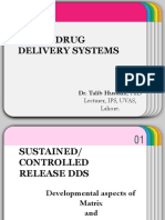 Sustained-Controlled Release DDS