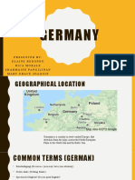 Germany: Presented By: Elaine Redondo Rica Morale Sharmaine Pangilinan Mary Grace Joaquin