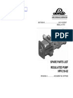 Return To Index: Spare Parts List Regulated Pump HPR 210-02