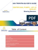 Insan Tripatra Buyer'S Guide:: Centrifugal Pumps - Api Vs Non Api