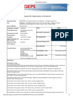 Bid Notice Abstract: Request For Expression of Interest