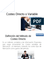 05 Costeo Directo o Variable